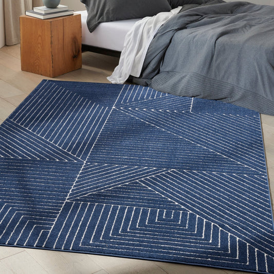Calvin Klein CK023 Balance BLN01 Navy Ivory Rug - Love-Rugs alternate image