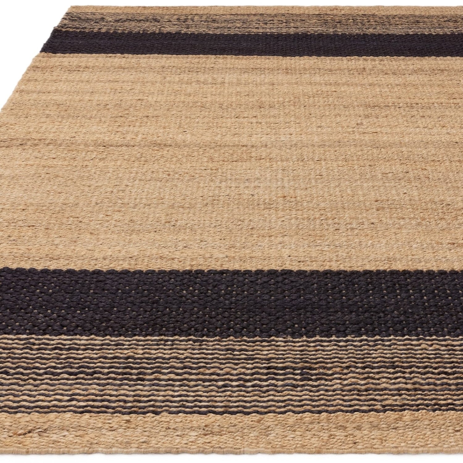 Cedar Natural Charcoal Rug - Love - Rugs