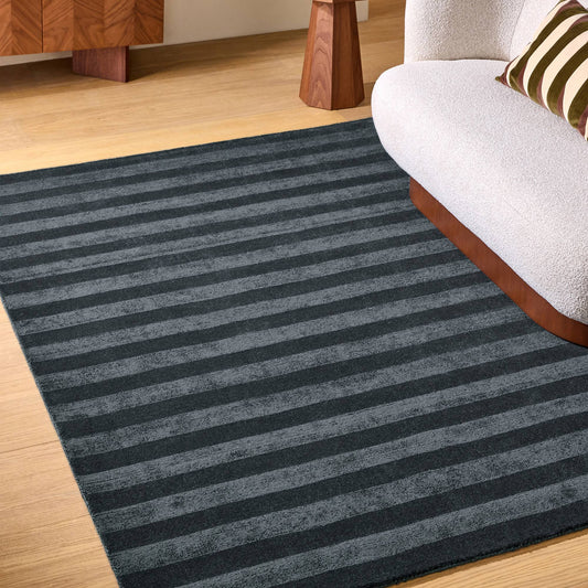 MADE Connor Petrol Blue Rug - Love-Rugs alternate image