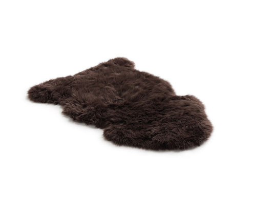 Bowron Sheepskins Longwool Dark Brown Sheepskin Rug