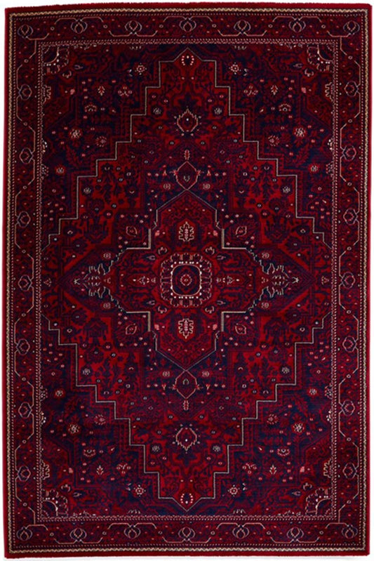 Dubai 62096 Red Rug - Love-Rugs