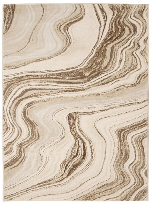 Dusk Watercolour Champagne Rug - Love-Rugs