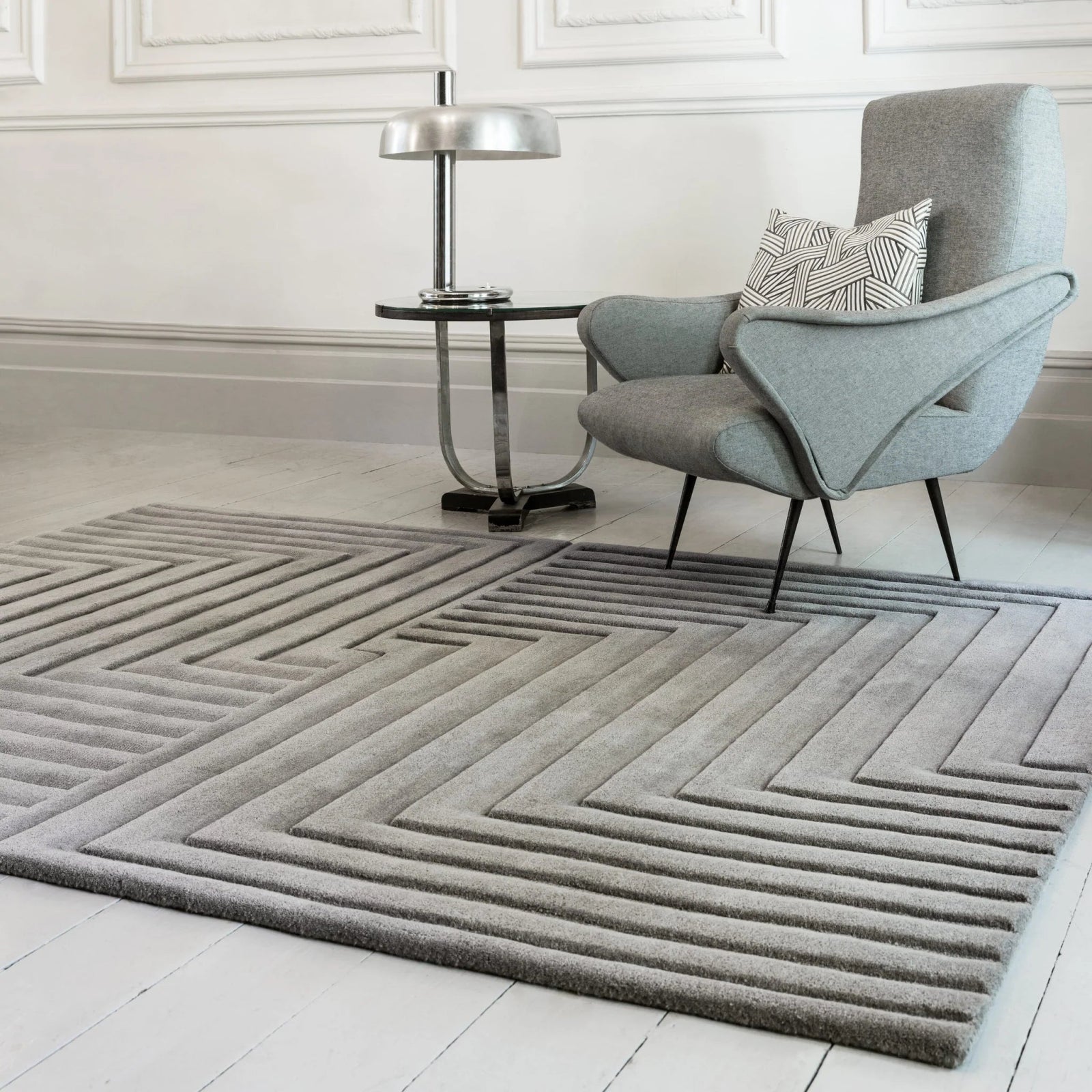 Form Silver Rug – Love-Rugs