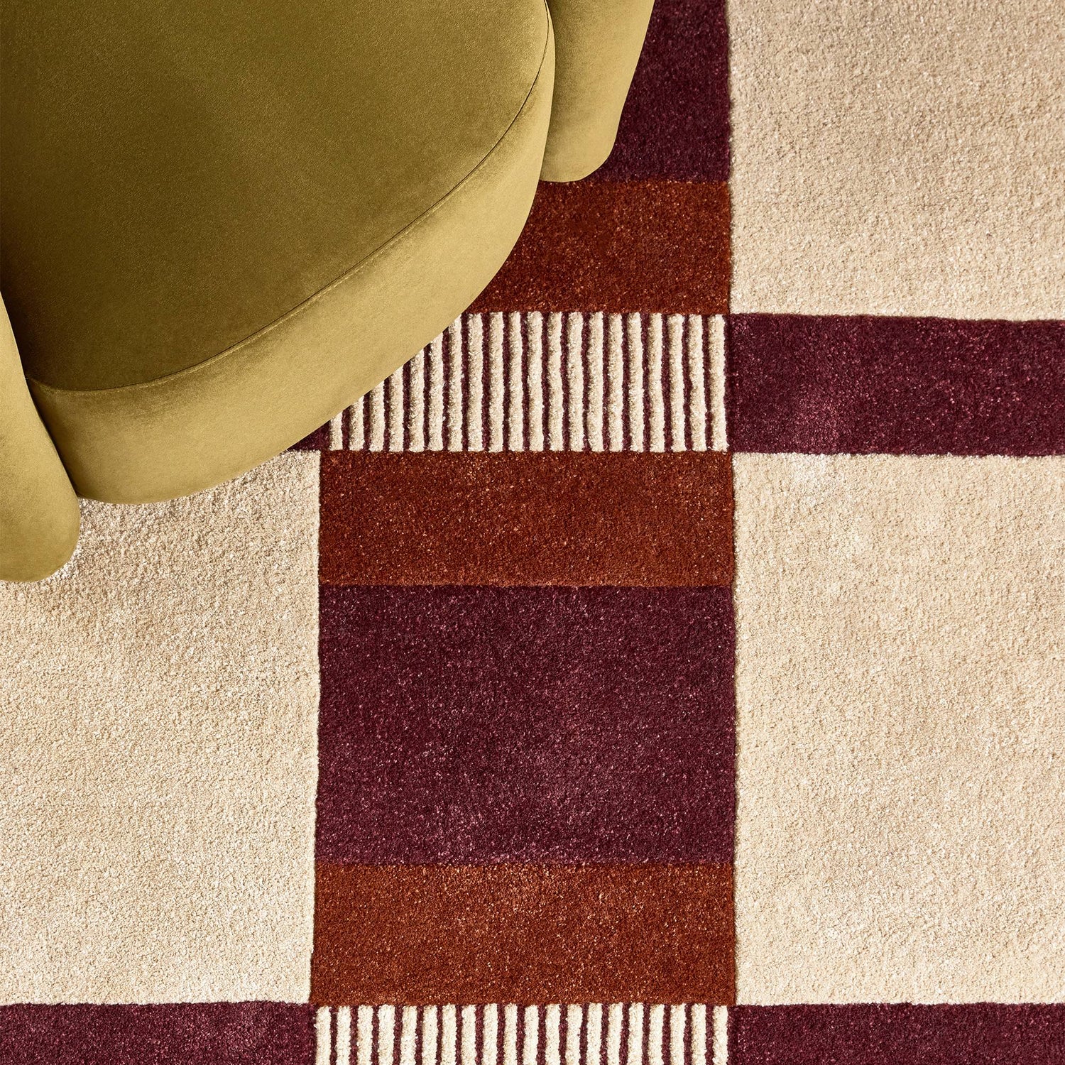 MADE Franka Burgundy Rug - Love-Rugs