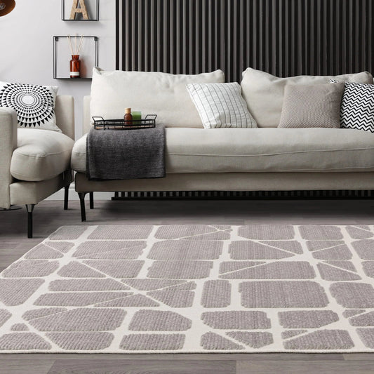Freja Method Grey Rug - Love - Rugs alternate image