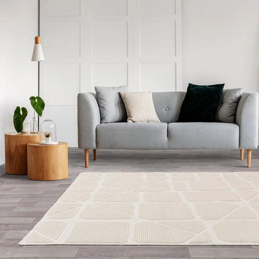 Freja Method Ivory Rug - Love - Rugs alternate image