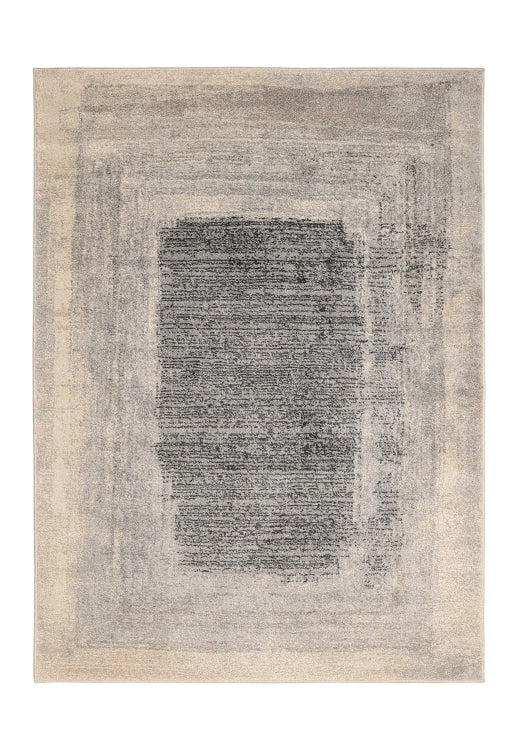 Freya Border Grey Rug - Love-Rugs