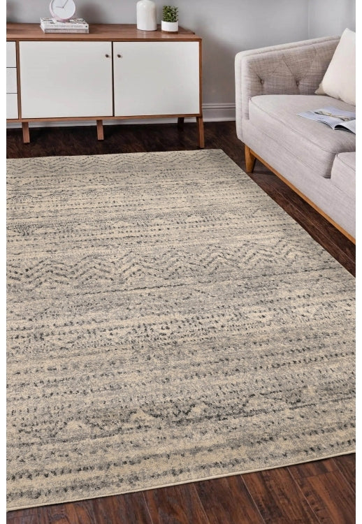 Freya Linezag Grey Rug - Love-Rugs alternate image