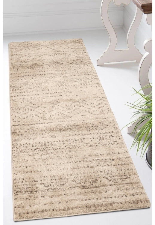 Freya Linezag Natural Runner Rug - Love-Rugs alternate image