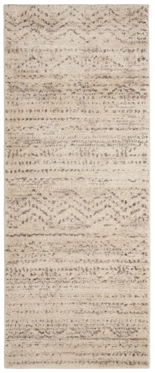 Freya Linezag Natural Runner Rug - Love-Rugs