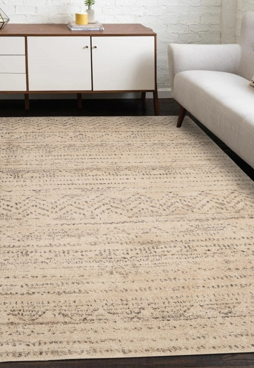 Freya Linezag Natural Rug - Love-Rugs alternate image