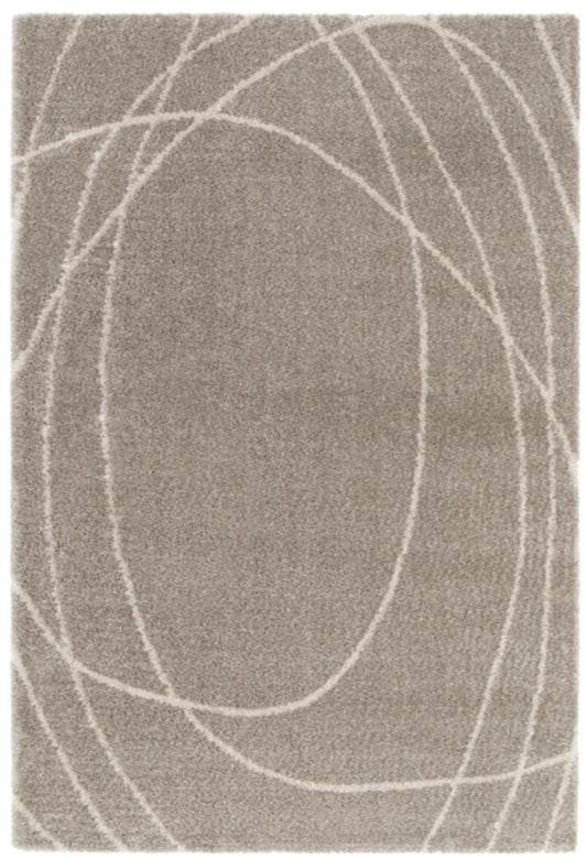 Halo Squiggle Natural Rug - Love-Rugs