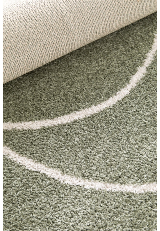 Sage Muted Rug Halo Squiggle Sage Rug – Love-Rugs