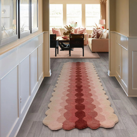 Hive Pink Runner Rug