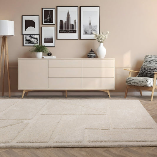 Horizon Ivory Rug - Love - Rugs