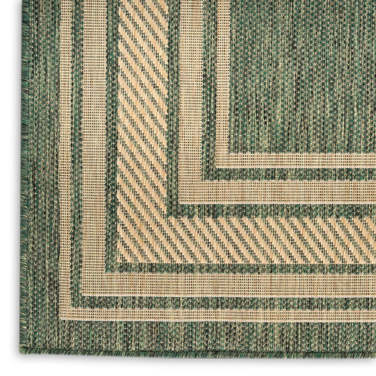 Nourison Horizon Indoor Outdoor HOZ03 Green Rug