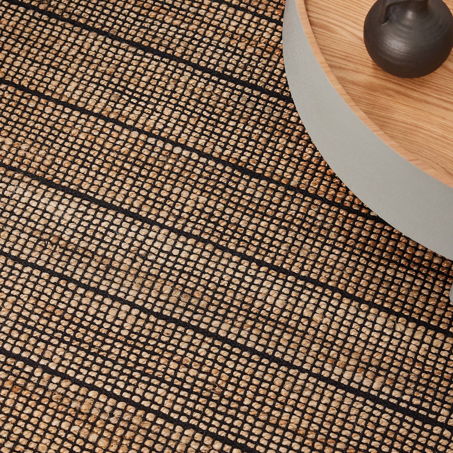 MADE Hurley Black Rug - Love-Rugs