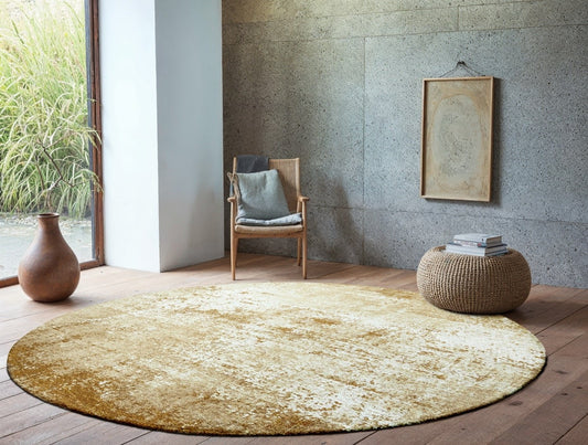 Louis De Poortere Mad Men Virgin Land 9654 Mercury Round Rug alternate image