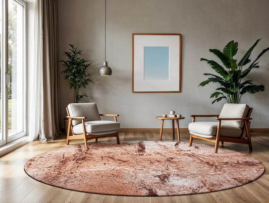 Louis De Poortere Mad Men Sol 9774 Tandoori Round Rug alternate image
