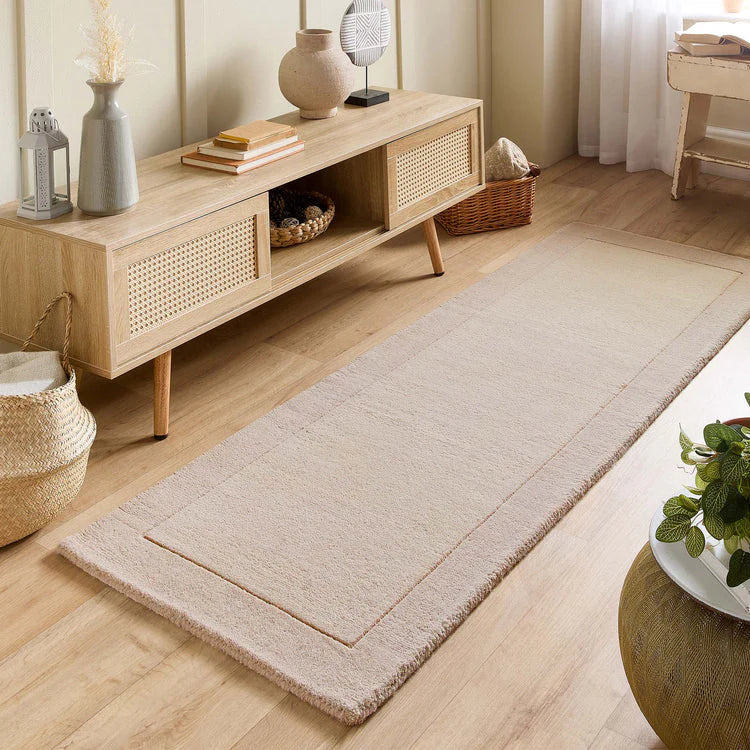 Origins Borders Natural Runner Rug