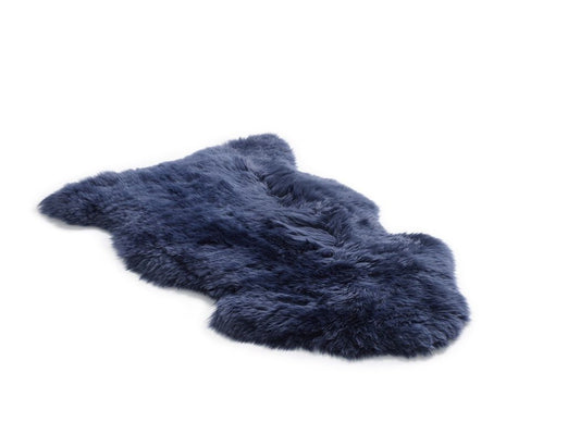 Bowron Longwool Indigo Sheepskin Rug