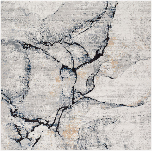 Jolie Modern Abstract JLO2316 Square Rug