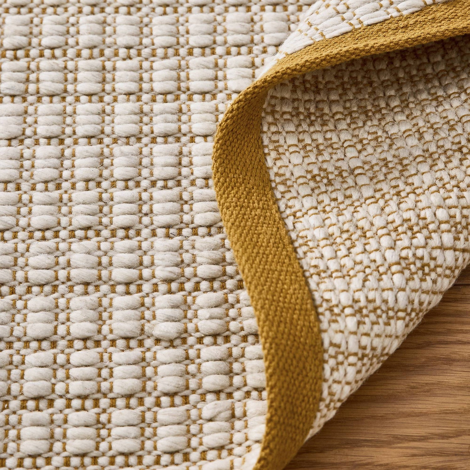 MADE Kai Ochre Rug - Love-Rugs