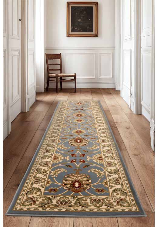 Kellan Antique Blue Runner Rug