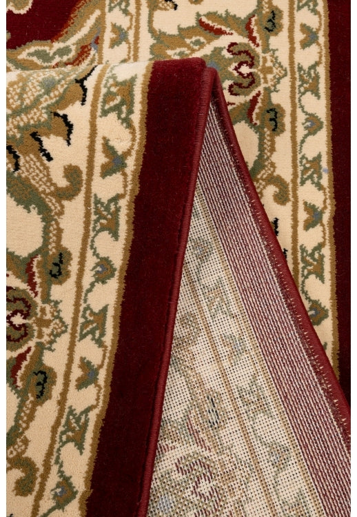 Kellan Antiquel Red Circle Rug