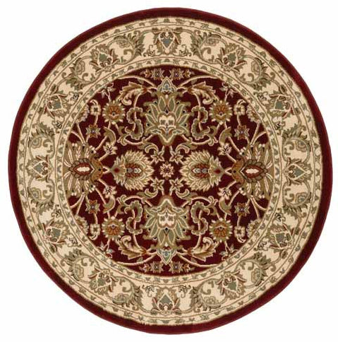 Kellan Antiquel Red Circle Rug