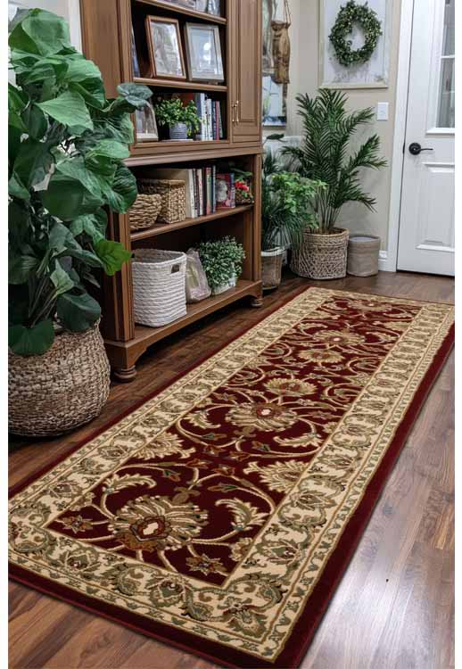 Kellan Antique Red Runner Rug