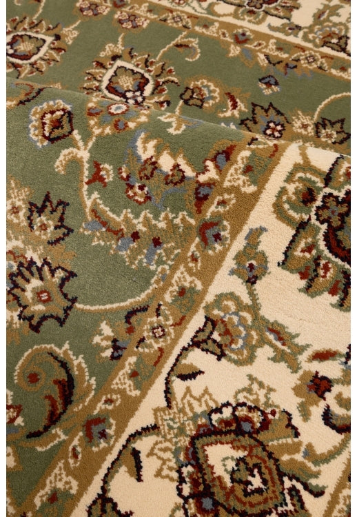 Kellan Keshan Green Circle Rug
