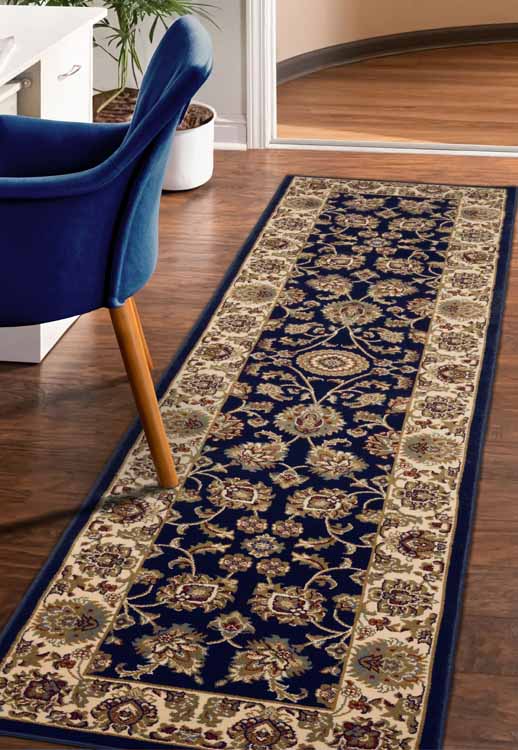 Kellan Keshan Navy Runner Rug alternate image