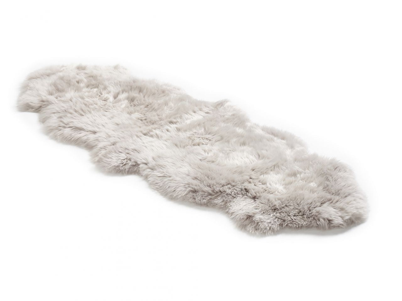 Bowron Longwool Light Grey Sheepskin Rug