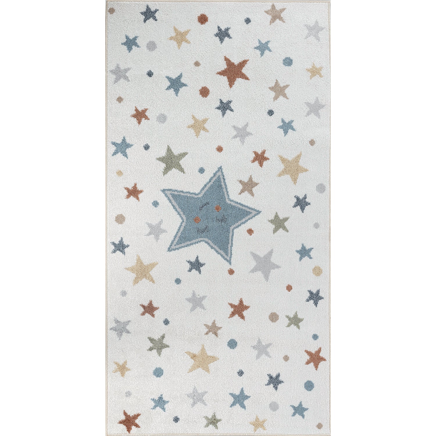 Lillian Machine Washable LLL2343 Round Rug