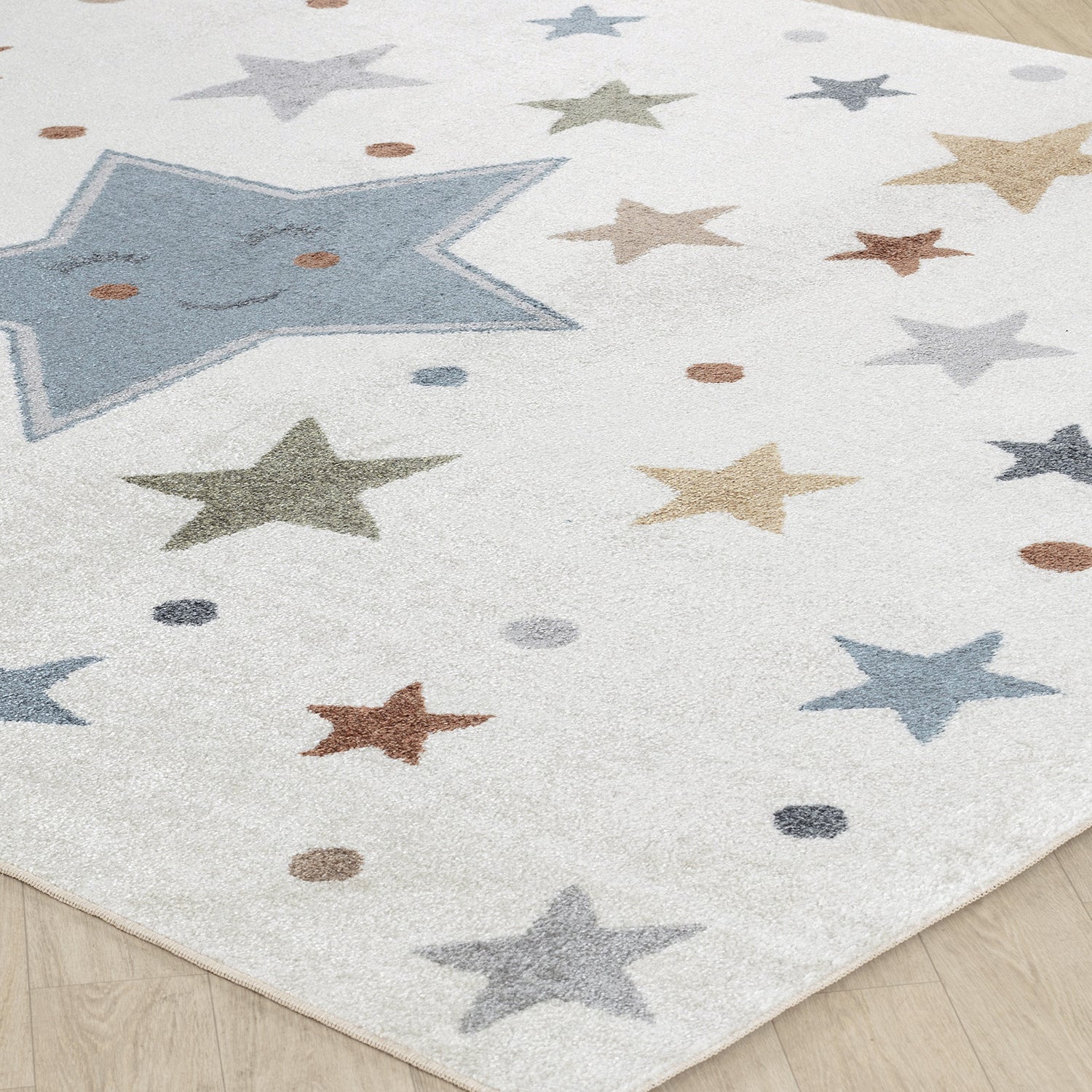 Lillian Machine Washable LLL2343 Round Rug