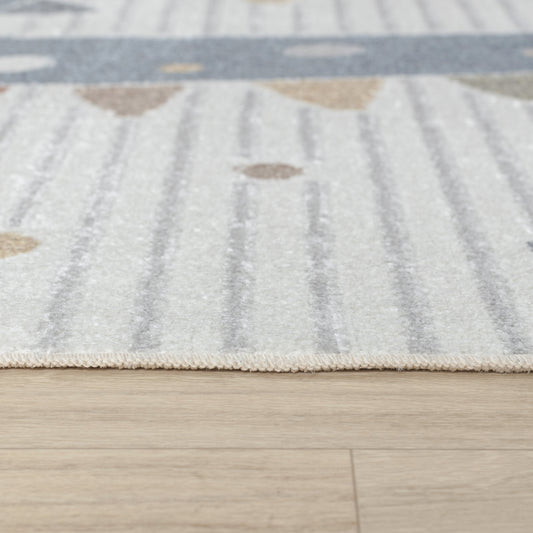 Lillian Machine Washable LLL2346 Round Rug alternate image