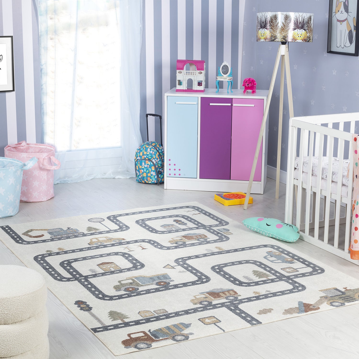 Lillian Machine Washable LLL2347 Rug