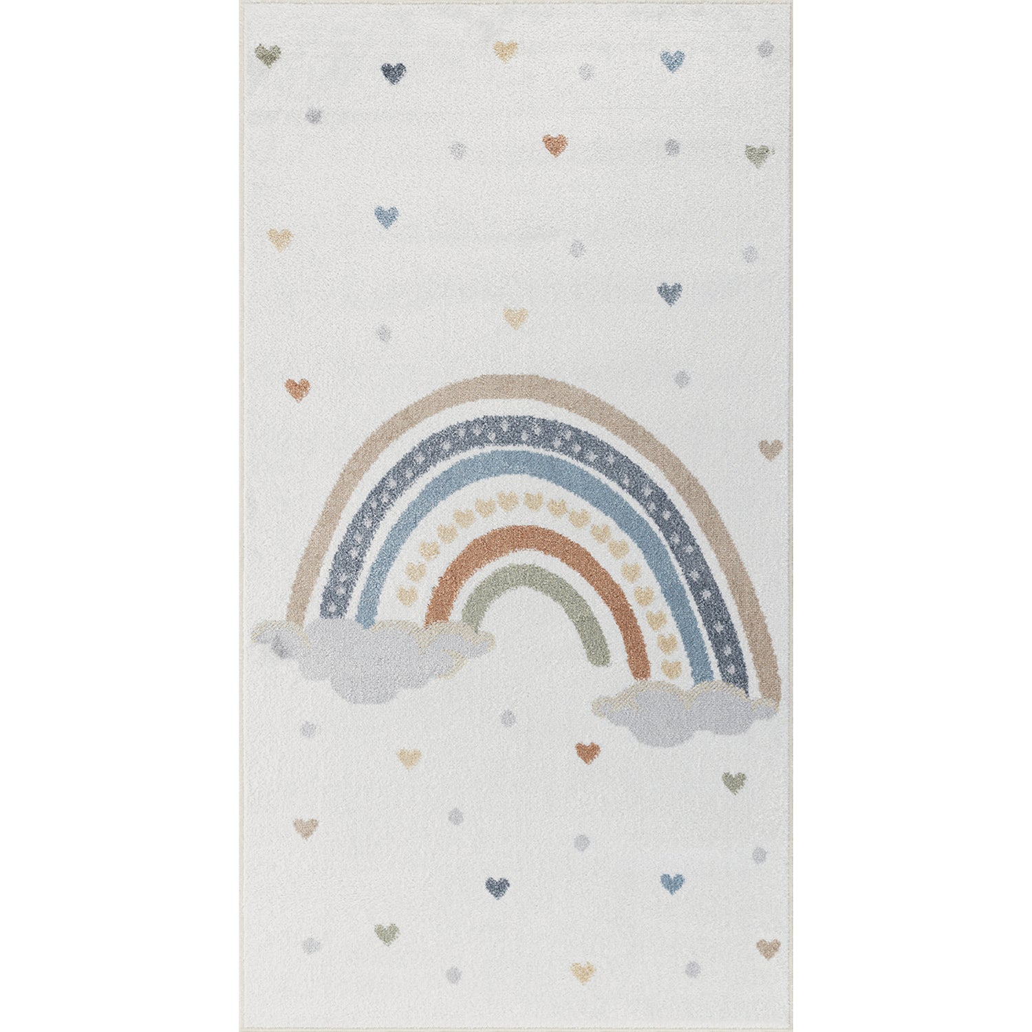 Lillian Machine Washable LLL2348 Round Rug