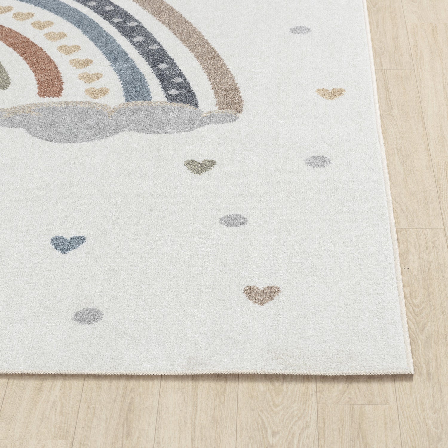 Lillian Machine Washable LLL2348 Round Rug