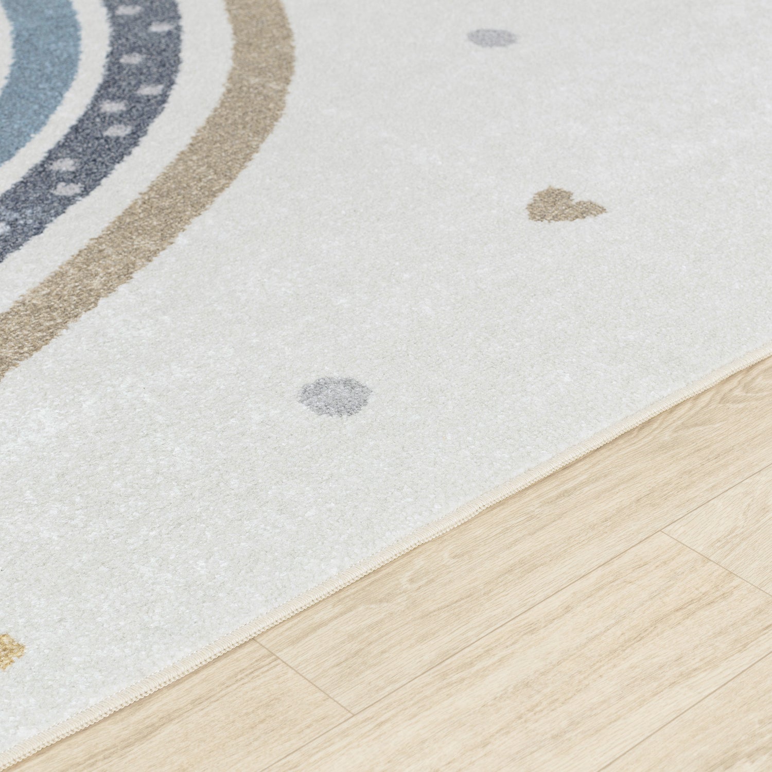 Lillian Machine Washable LLL2348 Round Rug