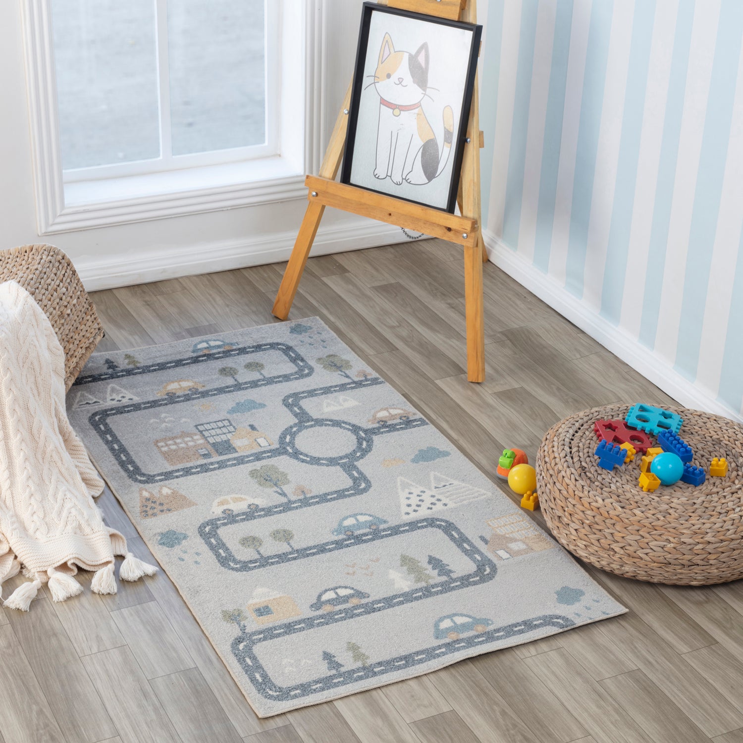 Lillian Machine Washable LLL2349 Rug