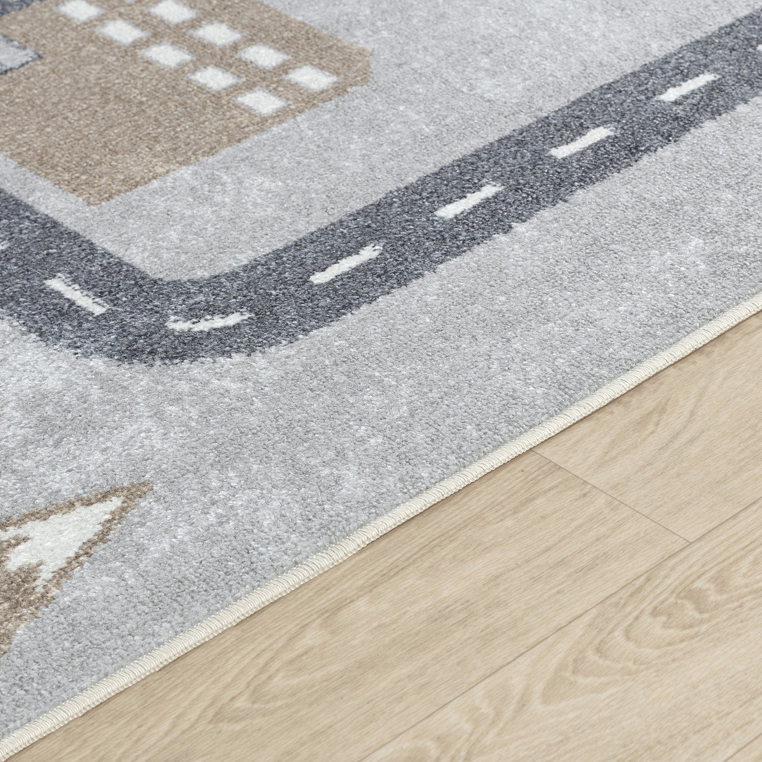 Lillian Machine Washable LLL2349 Round Rug