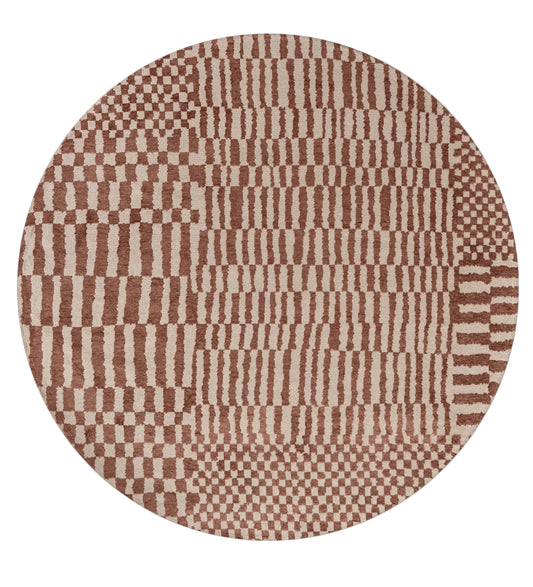 Louis De Poortere Berber Structures Ksar 9653 Round Rug