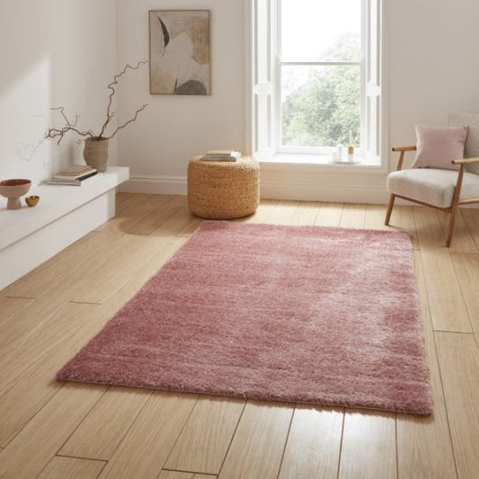 Lux Shaggy Blush Rug - Love - Rugs alternate image