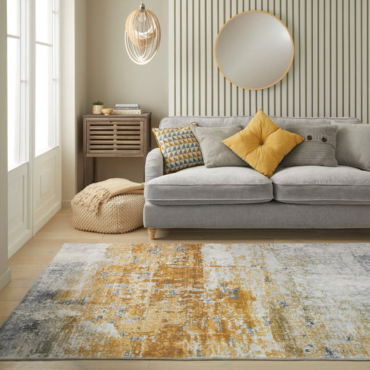 Lux Washable LUX09 IVGLD Rug - Love-Rugs