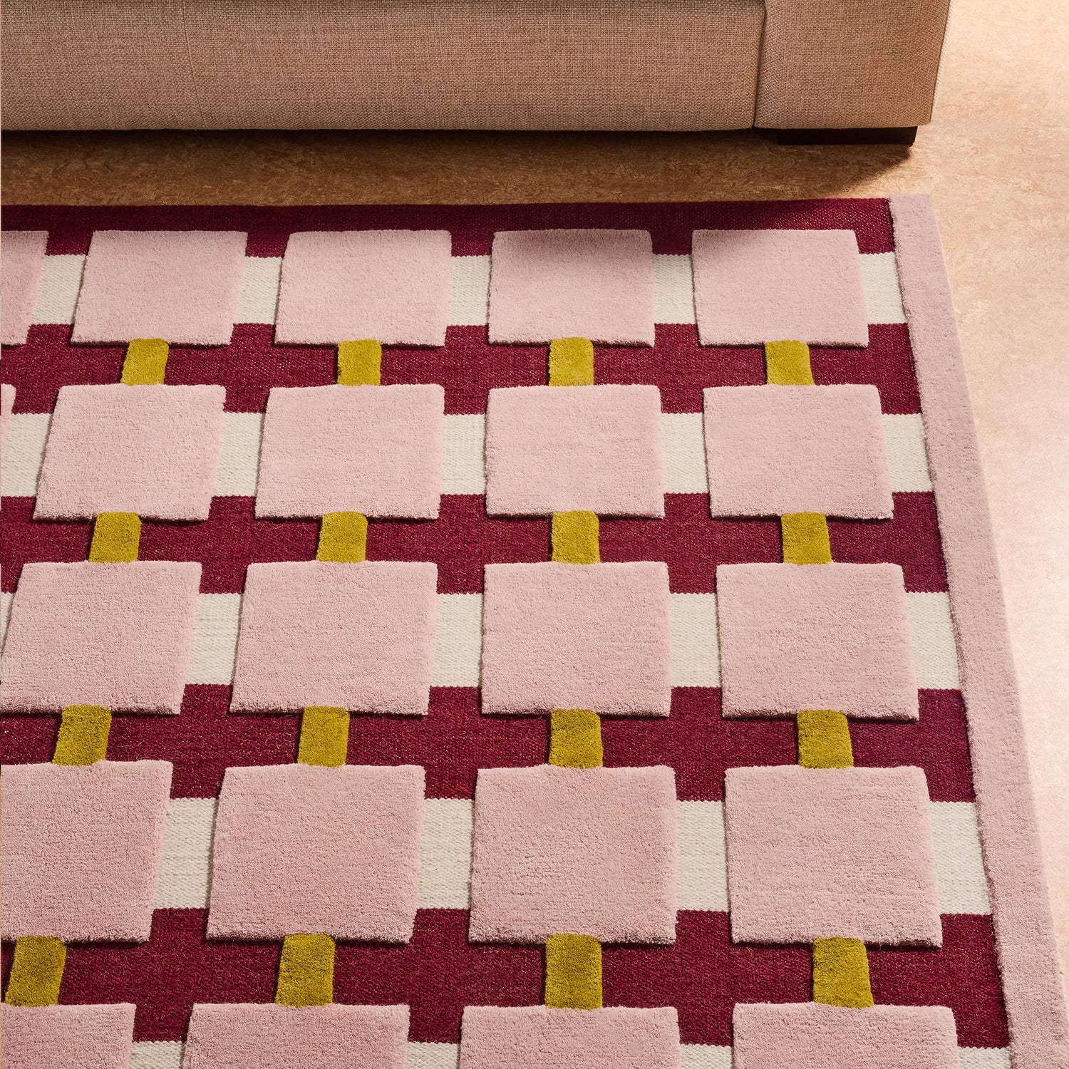 MADE Mallory Pink Rug - Love-Rugs