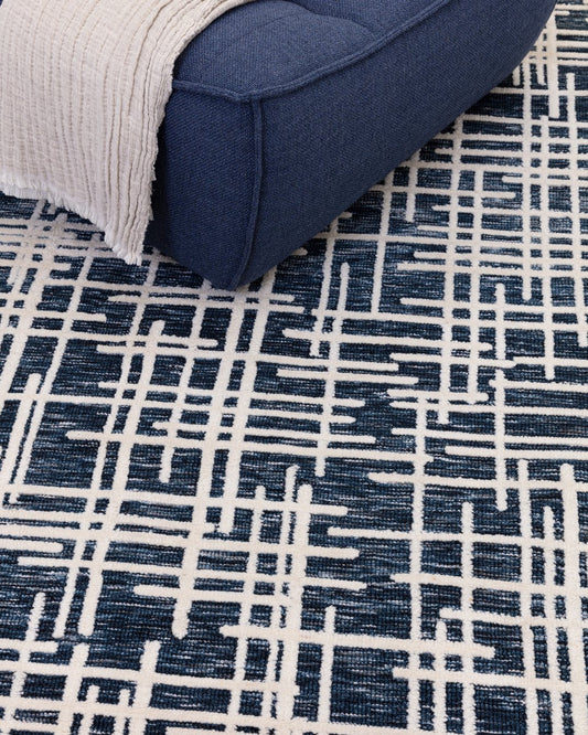 Mason Blueprint Rug - Love - Rugs alternate image