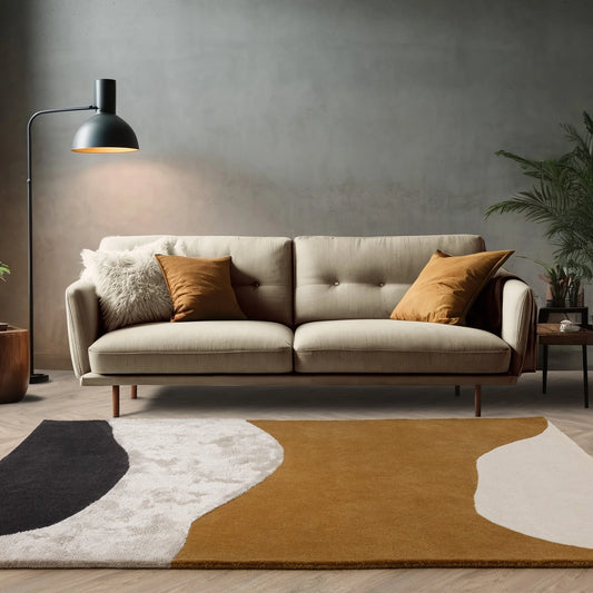 Matrix Signature Ochre MAX104 Rug - Love-Rugs alternate image
