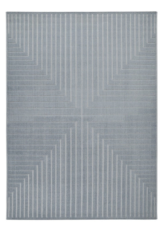 Maze MAZ104 Blue Rug - Love-Rugs alternate image